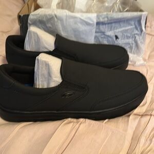 Dr. Scholls black slides - New in the box!